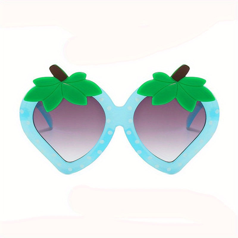 Cartoon Strawberry Frame Sunglasses for Kids