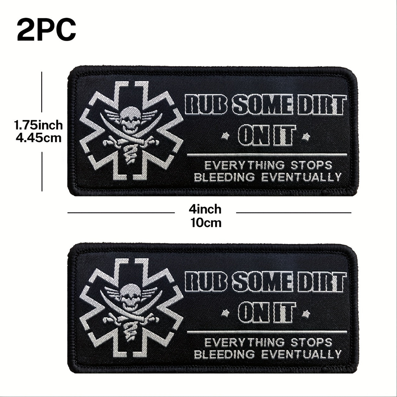 Rub Some Dirt On It Medic EMS EMT Paramedic Patch