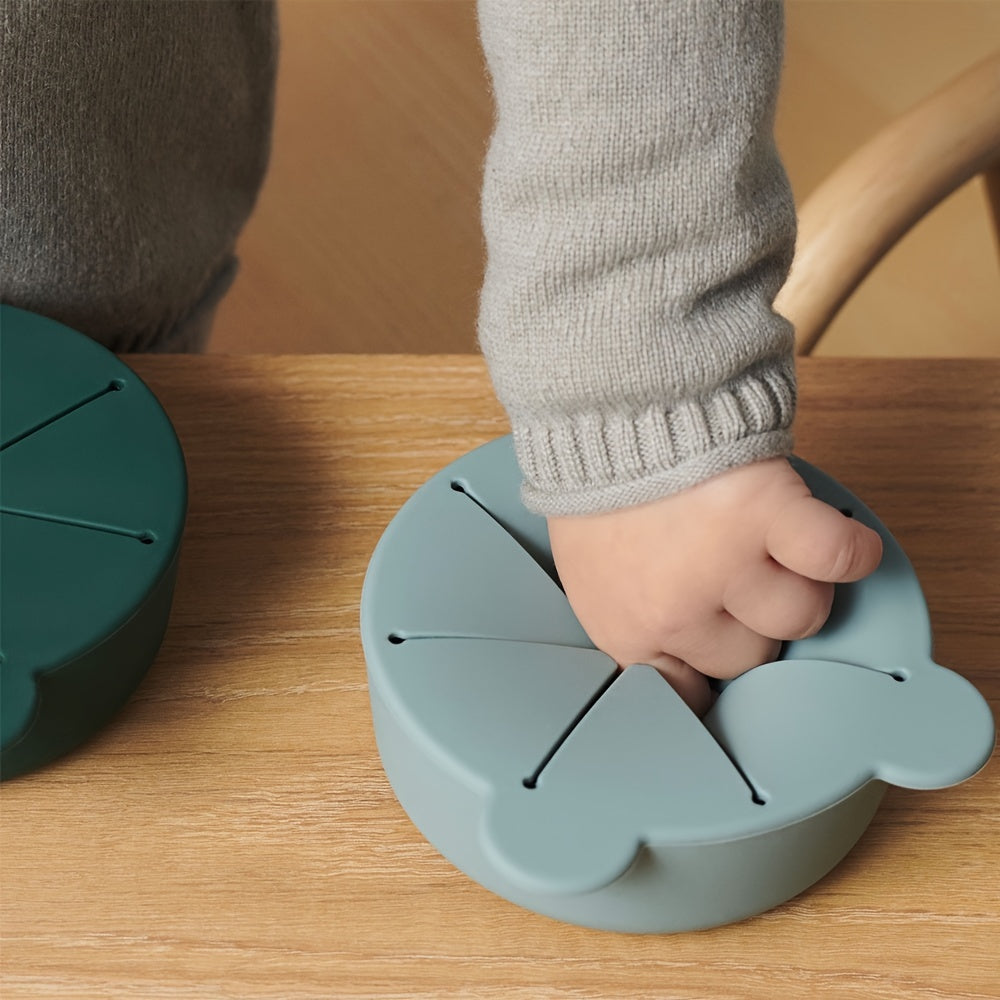 Silicone Cartoon Bear Food Bowl for Babies