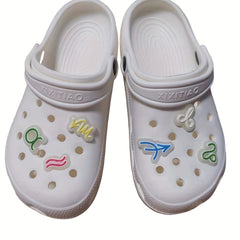 Rubber Shoe Charm Luminous Shoe Buckle Clogs DIY Accessories