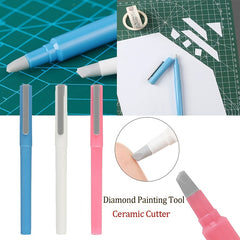 1PC Pen Type Ceramic Pen Paper Manual Hand Ledger Special Tools Lovely Students
