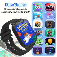 ERUN HD Kids Smart Watch, 18 Educational Games, Flashlight, Camera, Alarm Clock