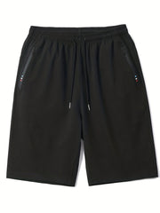 Men's Side Pocket Drawstring Shorts for Summer