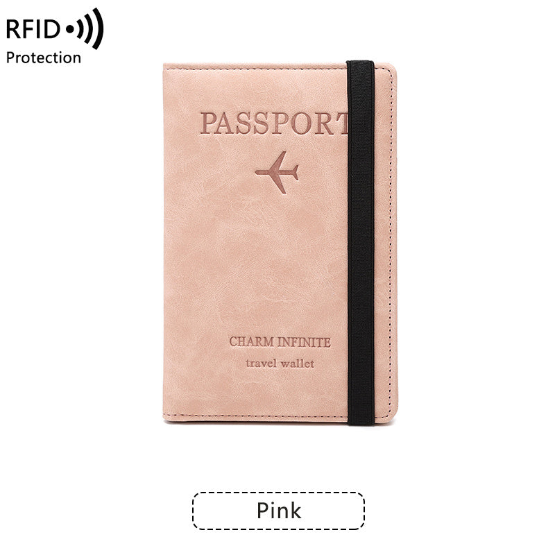 Anti Theft RFID Card Passport Bag for Travel