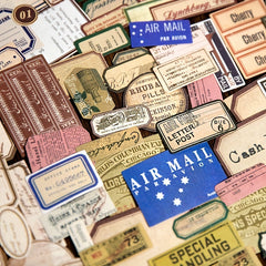 1000pcs Vintage Stickers for DIY Projects and Collages