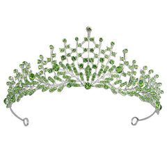 Baroque Crystal Queen Crowns Tiaras Princess Hair Accessories
