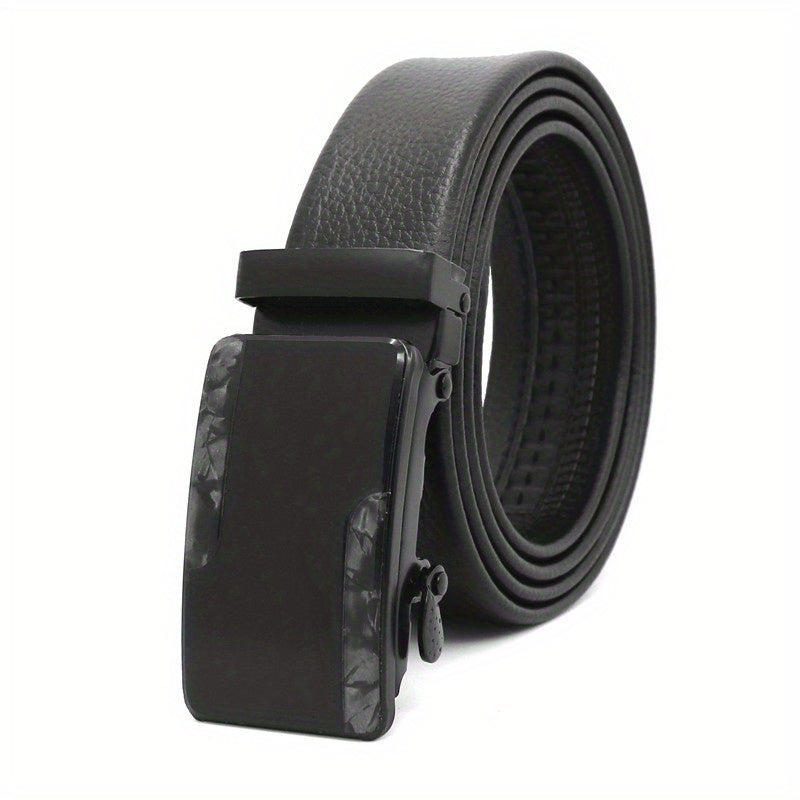 Automatic Slider Buckle Belt Business Casual Stylish Belt For Men