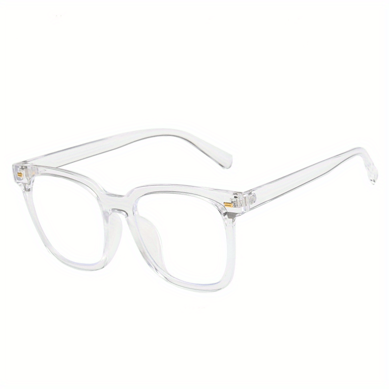 Thick Oversized Square Computer Glasses UV400 Protection