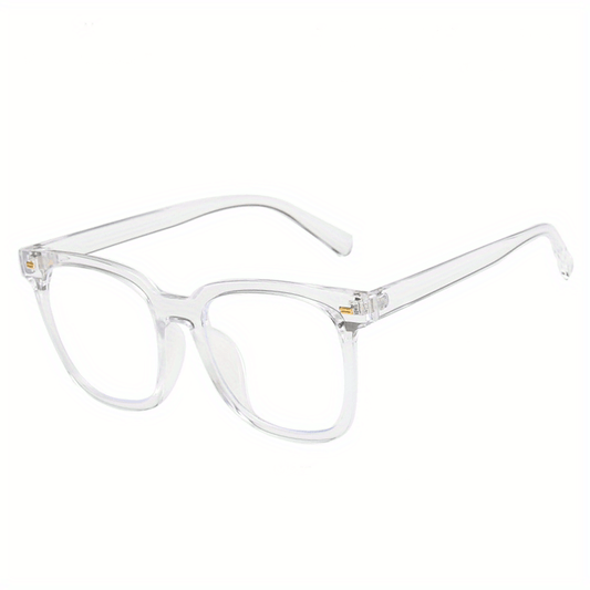 Thick Oversized Square Computer Glasses UV400 Protection