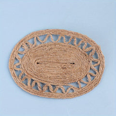 Mini Dollhouse Hemp Rope Carpet - Enhance Dollhouse Floors