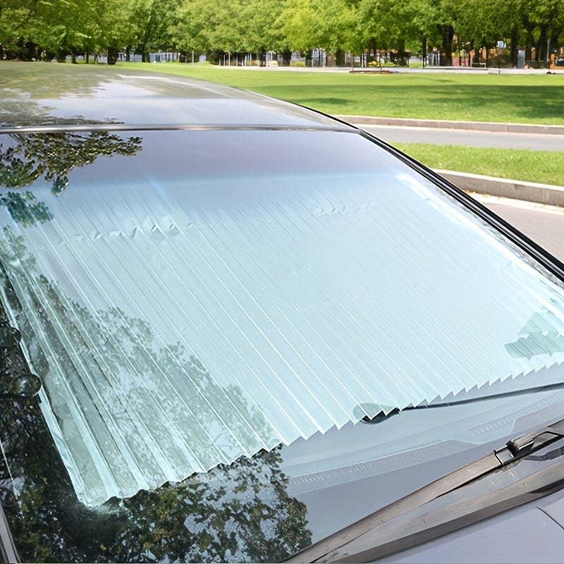 Retractable Car Sunshade Front Windshield Curtain