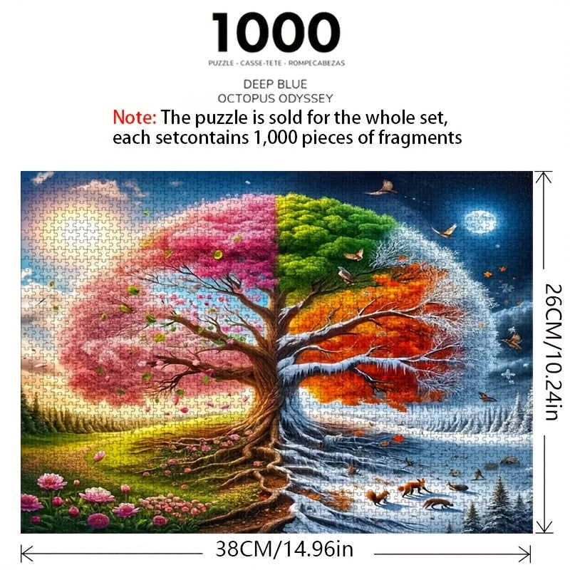 1000pcs Vibrant Adult Jigsaw Puzzle Challenging & Rewarding