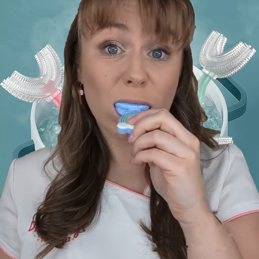 Kids U-Shaped Toothbrush - Oral Care for Children