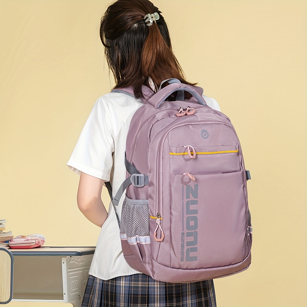 Pocket Large Capacity Backpack Waterproof Breathable Schoolbag