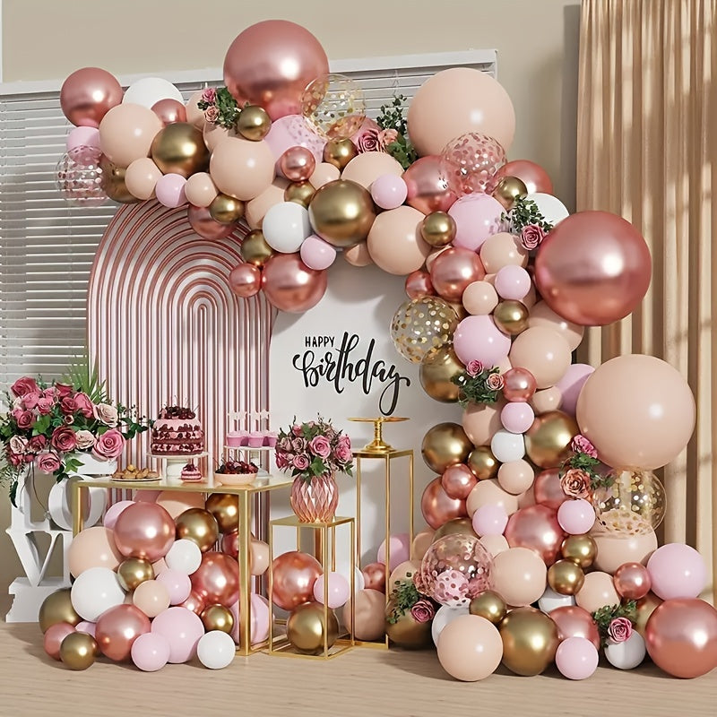 143pcs Balloon Garland Kit Wedding Birthday Anniversary Graduation Party Decor