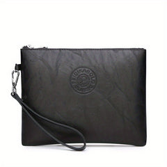 Men's Clutch Envelope Bag Business Casual Handbag Zipper Money Clip