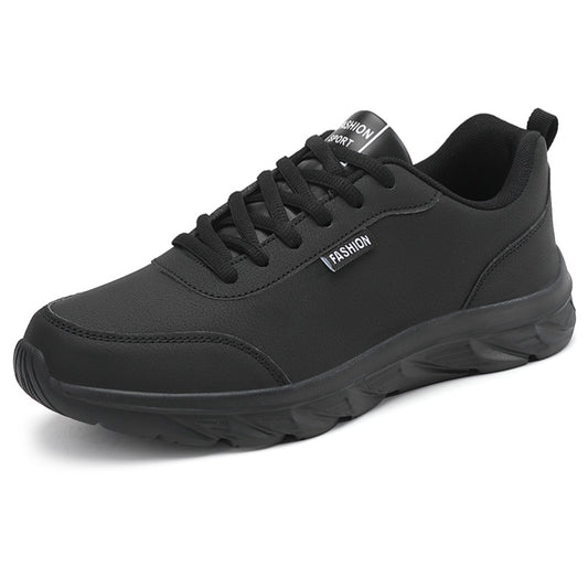 Men's Lace up Sneakers Casual Walking Shoes Easy to Clean