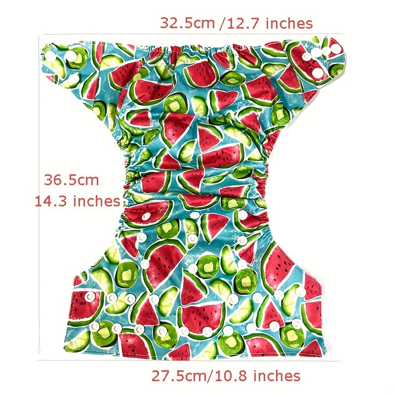 Reusable Cloth Diapers for Baby with Washable Design