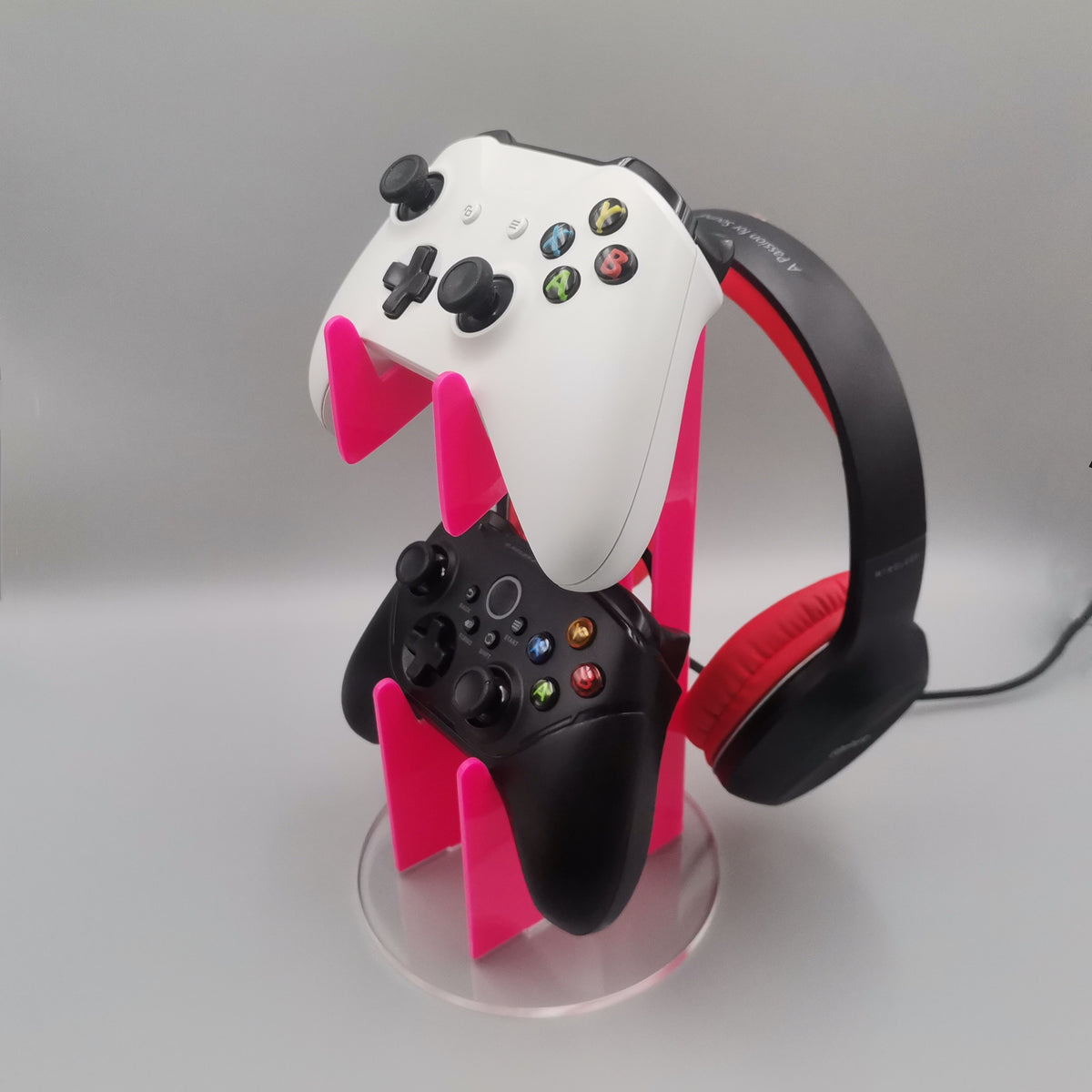 1pc Game Controller Bracket Dual Holder Gamepad Stand Gaming Accessories