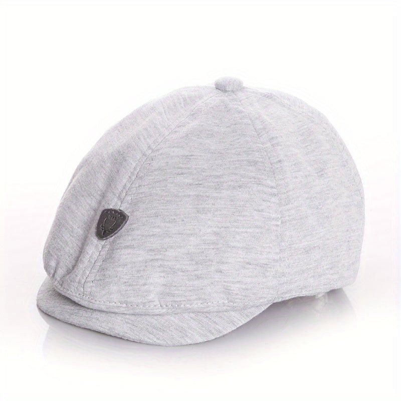 Casual British Beret Spring Summer Sun Breathable Hat for Children Baby