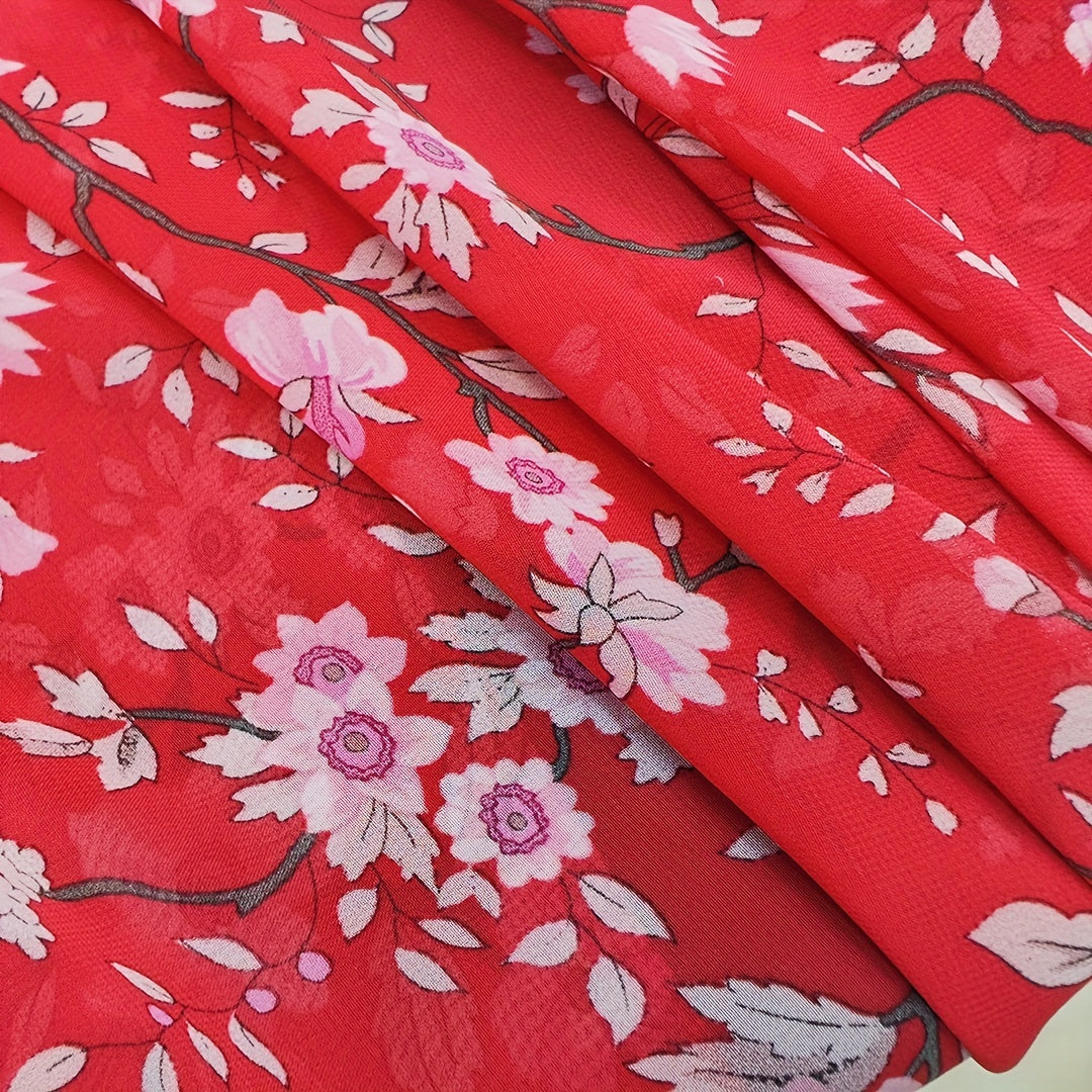 Chiffon Fabric DIY Clothes Pants Dress Fabric Cut 1yd