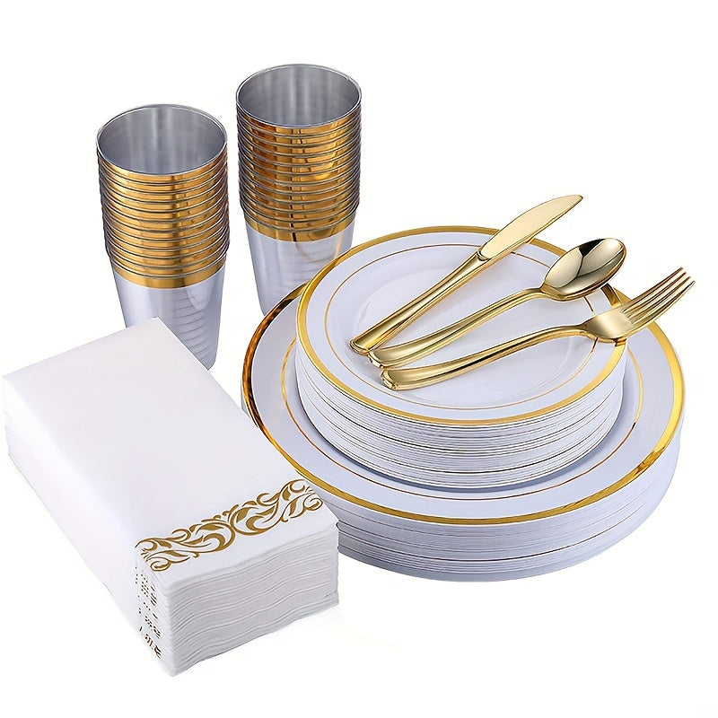 175pcs Christmas Halloween Cutlery Set Party Decor Holiday Decor Wedding Decor
