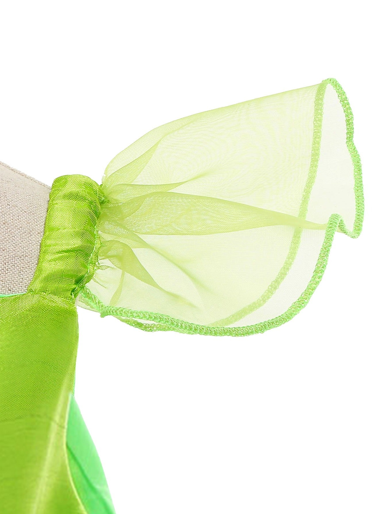 Green Princess Skirt Kids Birthday Christmas Party