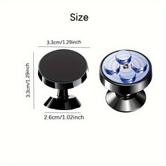 Car Mobile Phone Bracket Strong Magnetic Suction 360 Degree Rotating Holder
