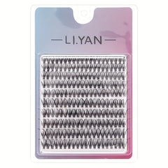 200Pcs C Curling Cluster Lashes 30D Individual Lashes DIY Kit 0.07 10-16mm