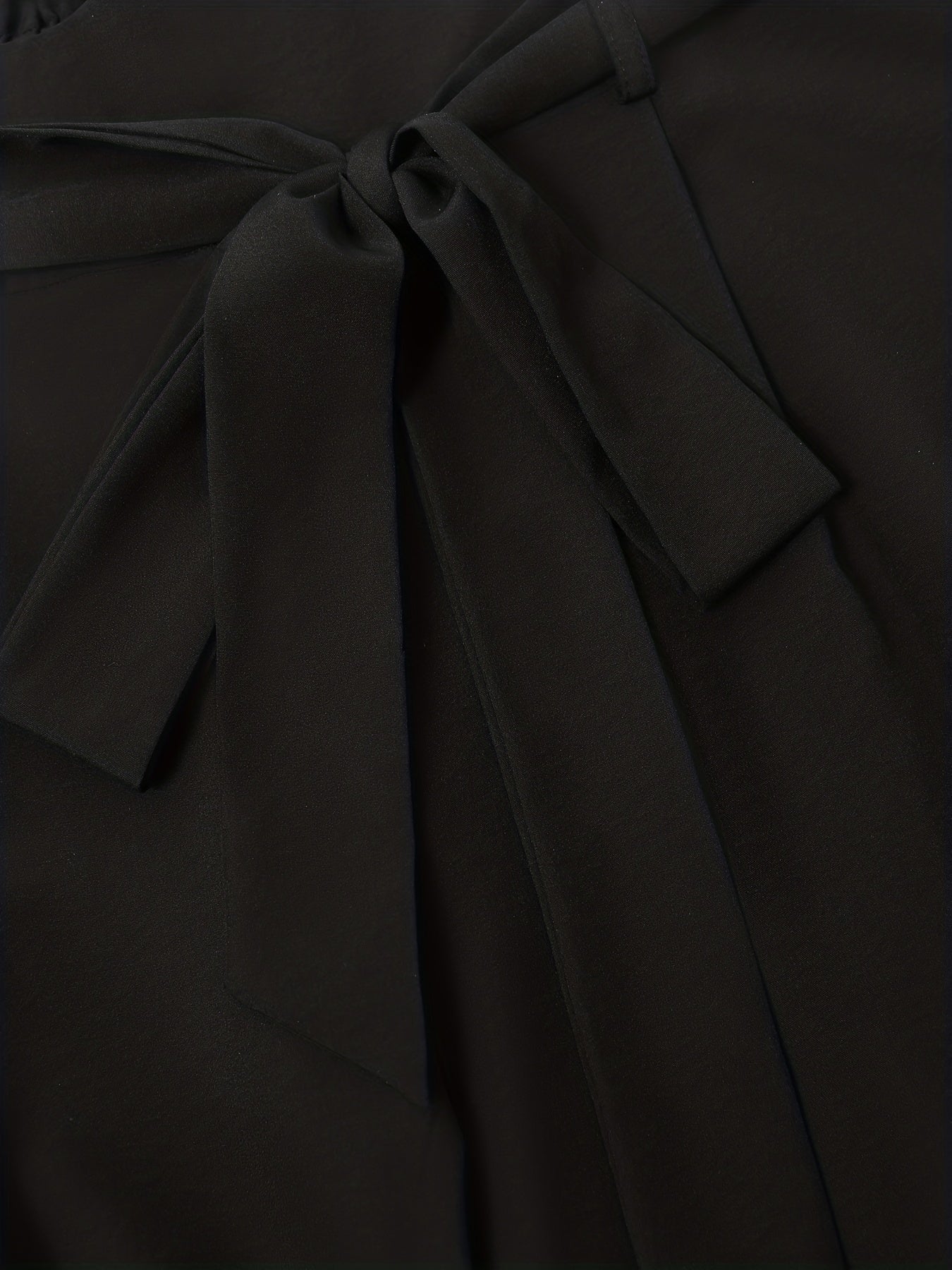  Women's Wide Leg Trousers With Belt