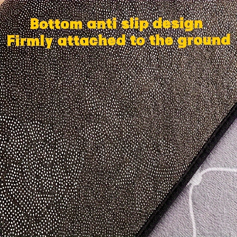 Christmas Element Welcome Doormat Dirt Resistant Anti-slip Floor Rug