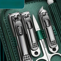 9pcs Nail Clippers Fingernail & Toenail Cutter Manicure Tool
