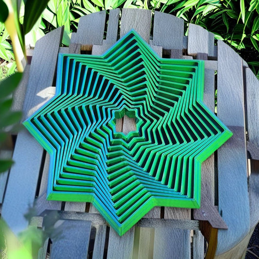 3D Printed Stress Reduction Gadget - Purple ABS Plastic - Ages 14+
