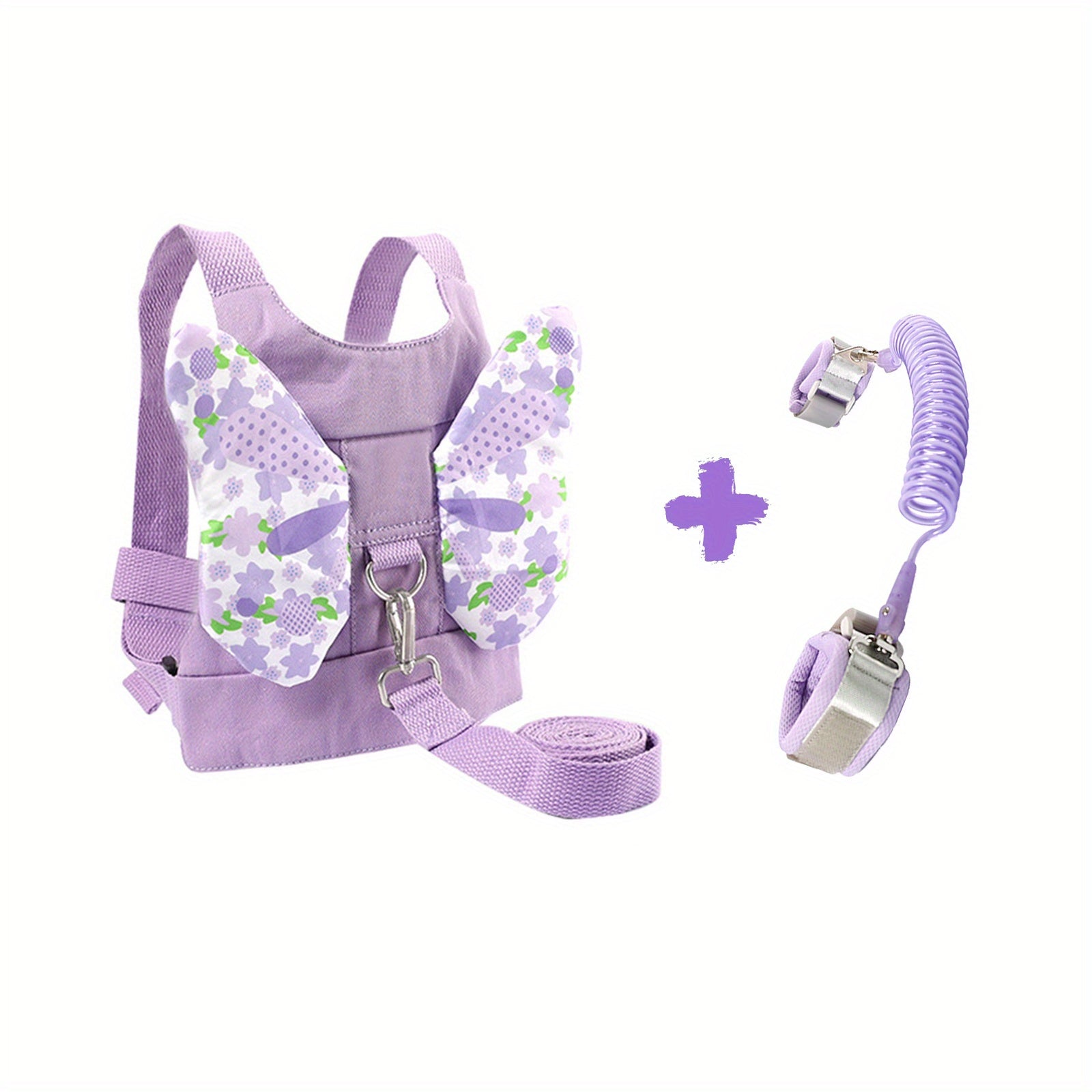 Toddler Harness Leash and Anti Lost Wrist Link for Kids Safety