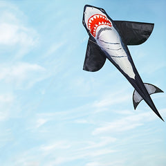 3D Cartoon Shark Kite for Outdoor Sports Flying - Beach Park
