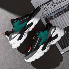 Men's Breathable Mesh Chunky Sneaker Spring Summer Shoes