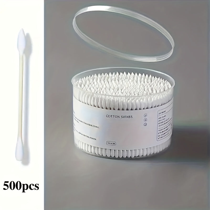 300-600 Pet Cotton Swabs Wooden Handle Cat Dog Ear Cleaning