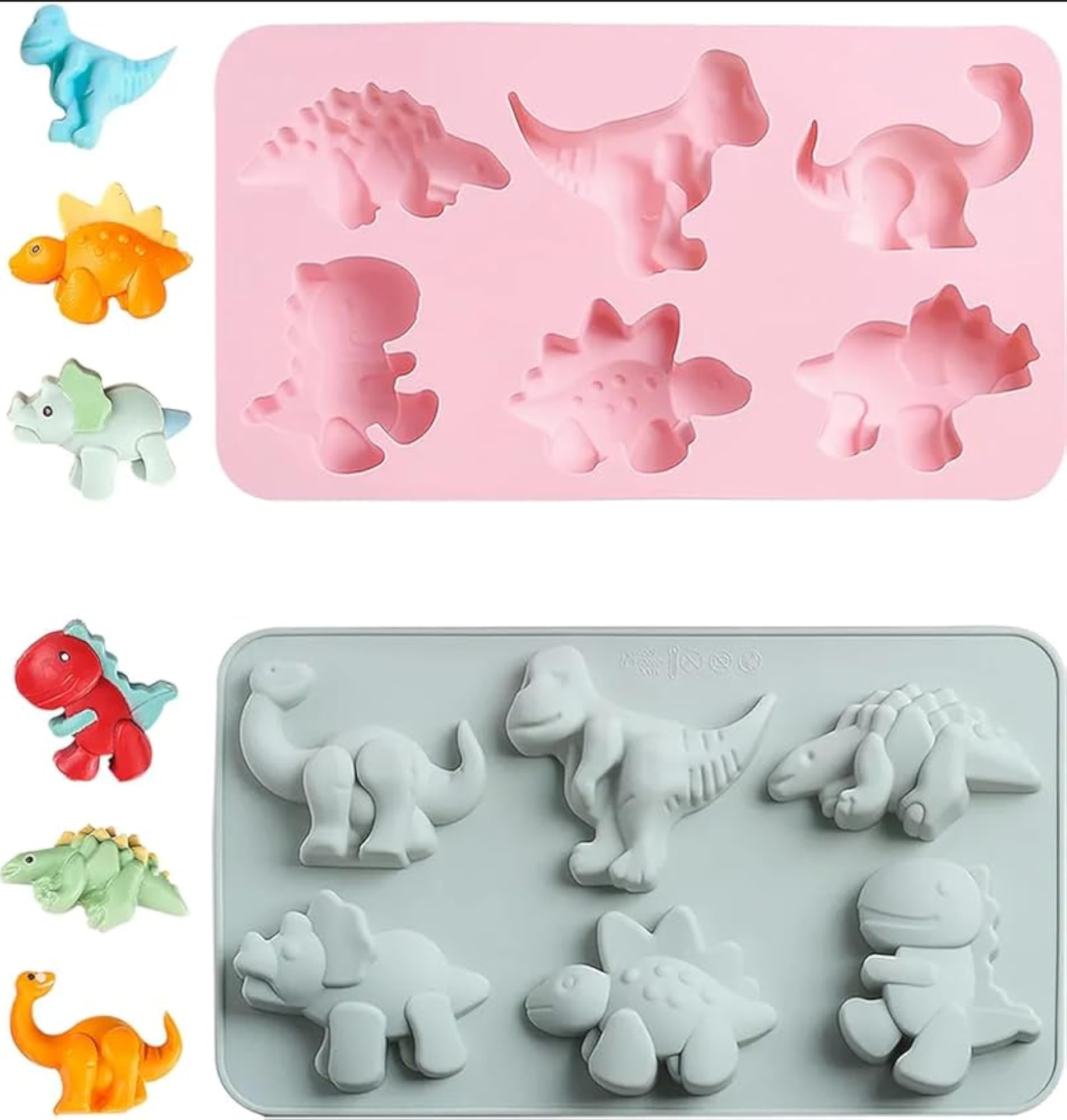 Dinosaur Molds, Kid Cartoon Chocolate Gummy Mold – CRAZE