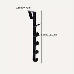 2pcs Clothes Hanger Coat Hook Door Back Hook Hanging Clothes Hanger