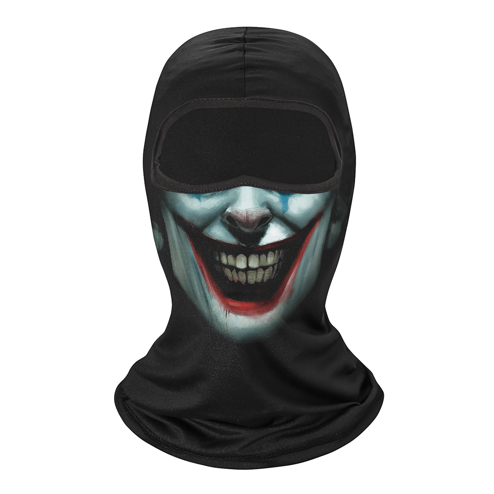 Balaclava Face Mask Clown Ghost Skull Mask Breathable Windproof UV Sun Dust Prot