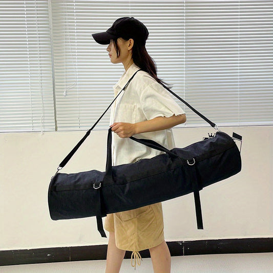 Waterproof Oxford Yoga Mat Carry Bag with Shoulder Strap - Yoga Accessories