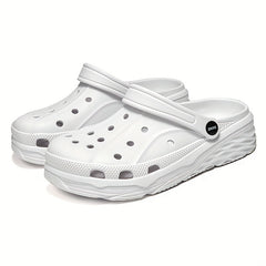 Men's Clog Sandals with Strap Casual Outdoor Walking Shoes