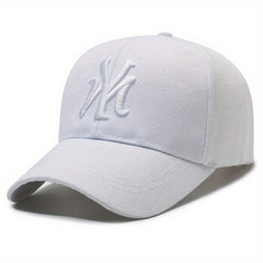 Gothic Letter Embroidered Baseball Cap Hip Hop Dad Hat Adjustable Sports Sun Hat