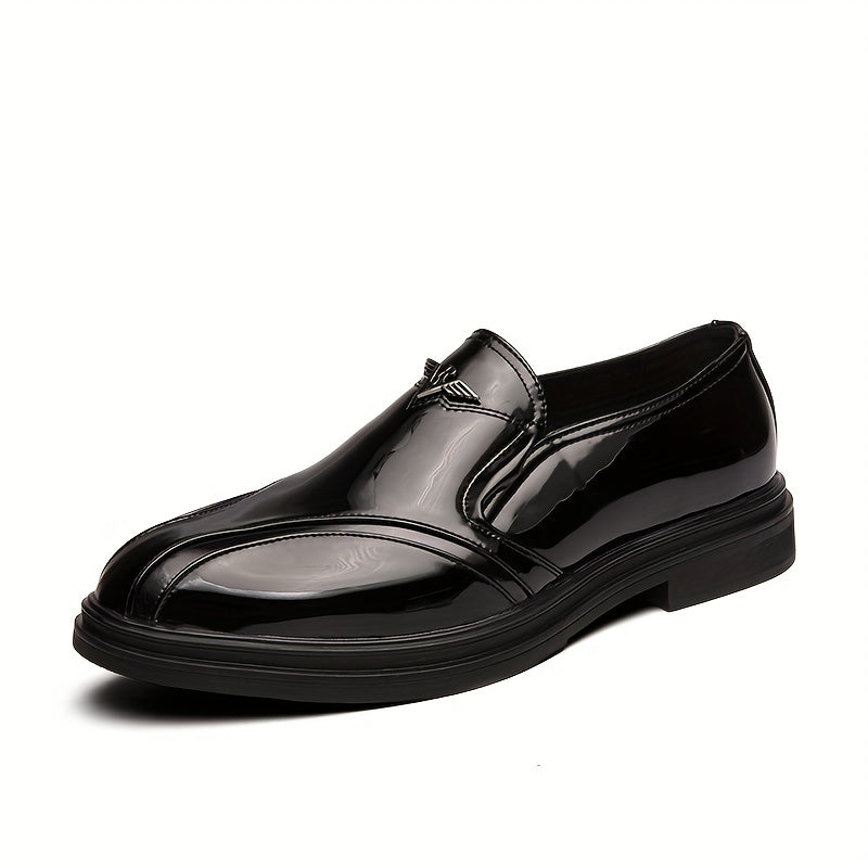 Women's PU Leather Slip On Soft Sole Oxfords