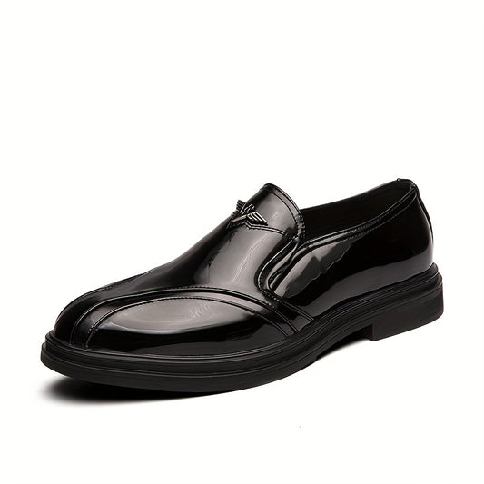Women's PU Leather Slip On Soft Sole Oxfords