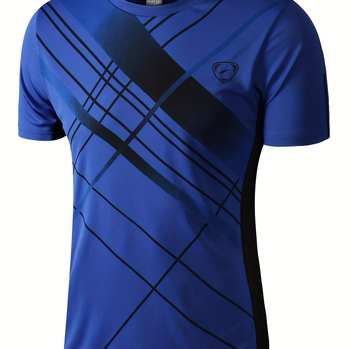 Men's Sport Tee Shirt Dry Comfort Performance Tennis Golf Bowling