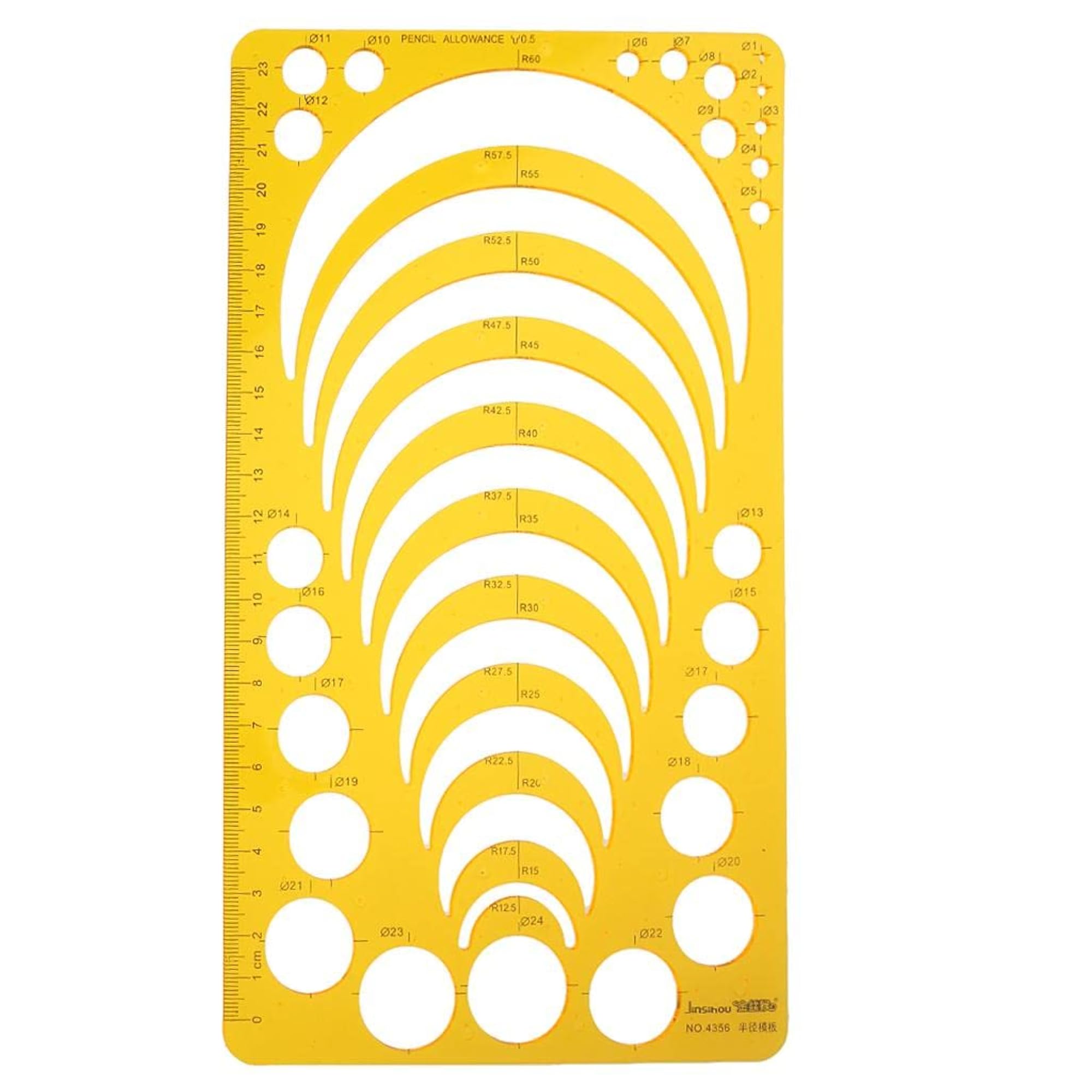 PVC Drawing Ruler Templates for Quilting and Patchwork – CRAZE