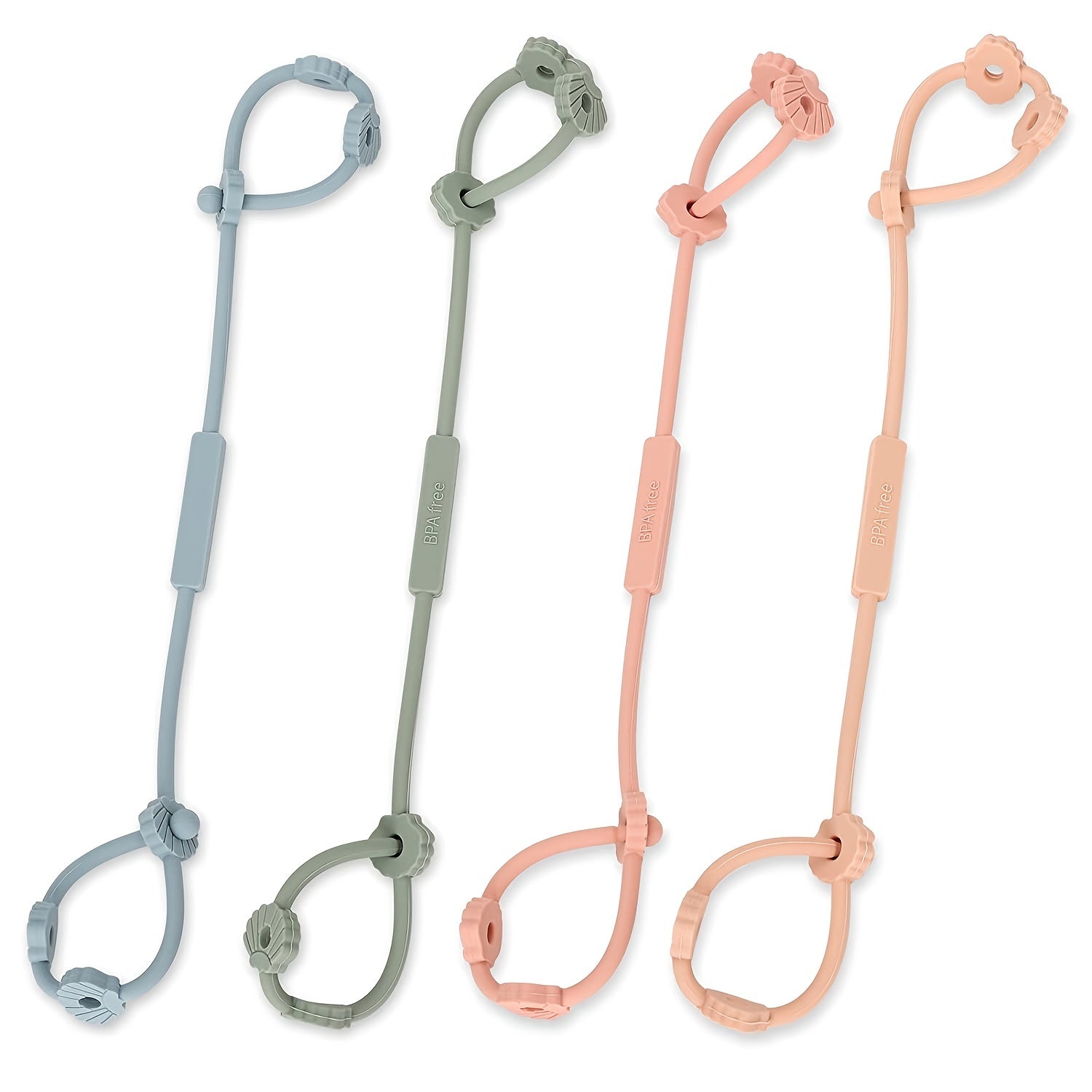 Baby Stroller Accessories Adjustable Pacifier Chain Toys Teether Anti Lost Chain