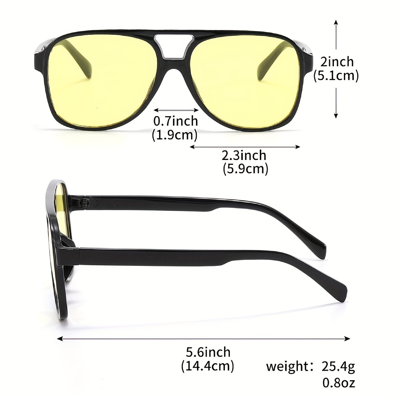 Y2K Aviator Sunglasses UV400 for Beach Party