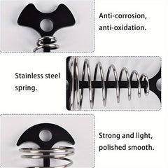 2pcs Outdoor Fishbone Nails Camping Tent Spring Nail